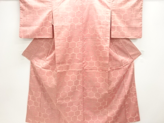 JAPANESE KIMONO / TSUMUGI / WOVEN KIKKO